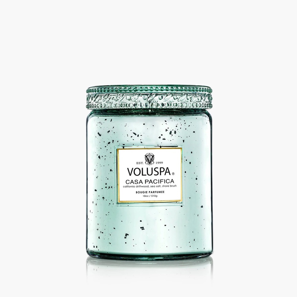 Voluspa Green Glass Candle🕯️🔥